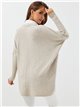 Plus size contrast sweater (S/M-L/XL)