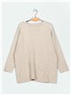 Oversized sweater with pockets (S/M-L/XL)