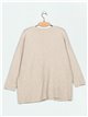 Oversized sweater with pockets (S/M-L/XL)