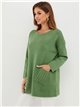 Oversized sweater with pockets (S/M-L/XL)