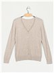 Soft knitted cardigan (M/L-L/XL)