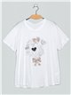 Oversized hearts t-shirt (M/L-XL/XXL)