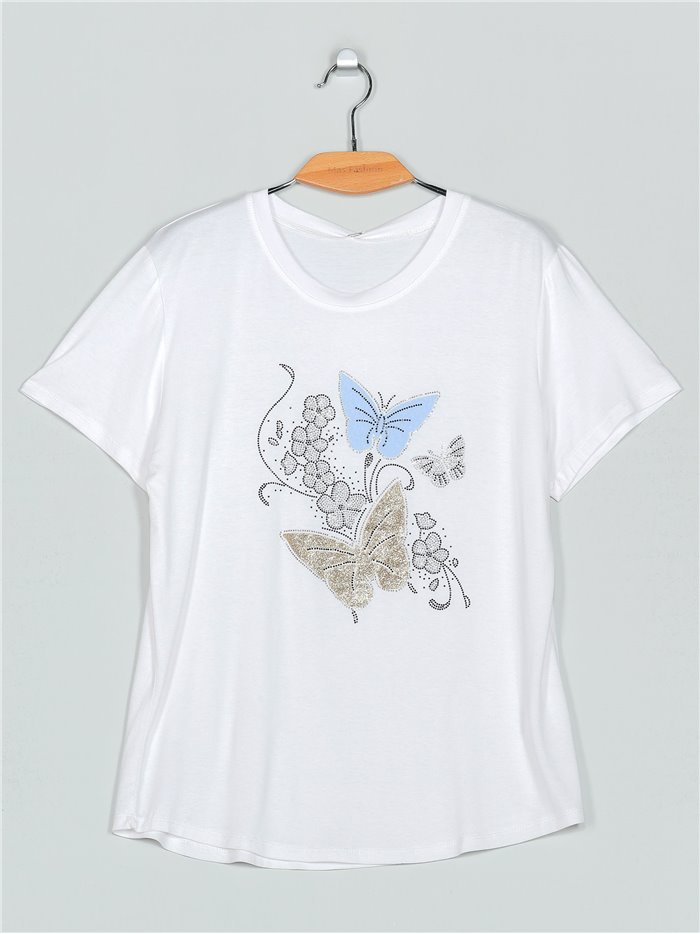 Oversized butterflies t-shirt (M/L-XL/XXL)