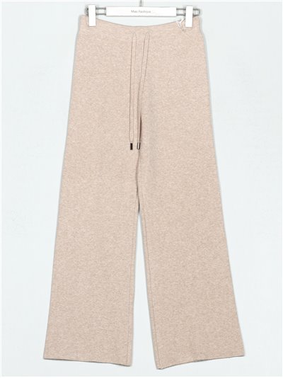 Straight knit trousers (M/L-L/XL)