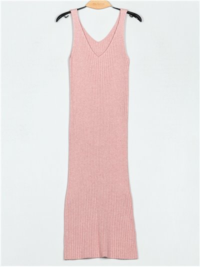 Ribbed knit dress (M/L-L/XL)