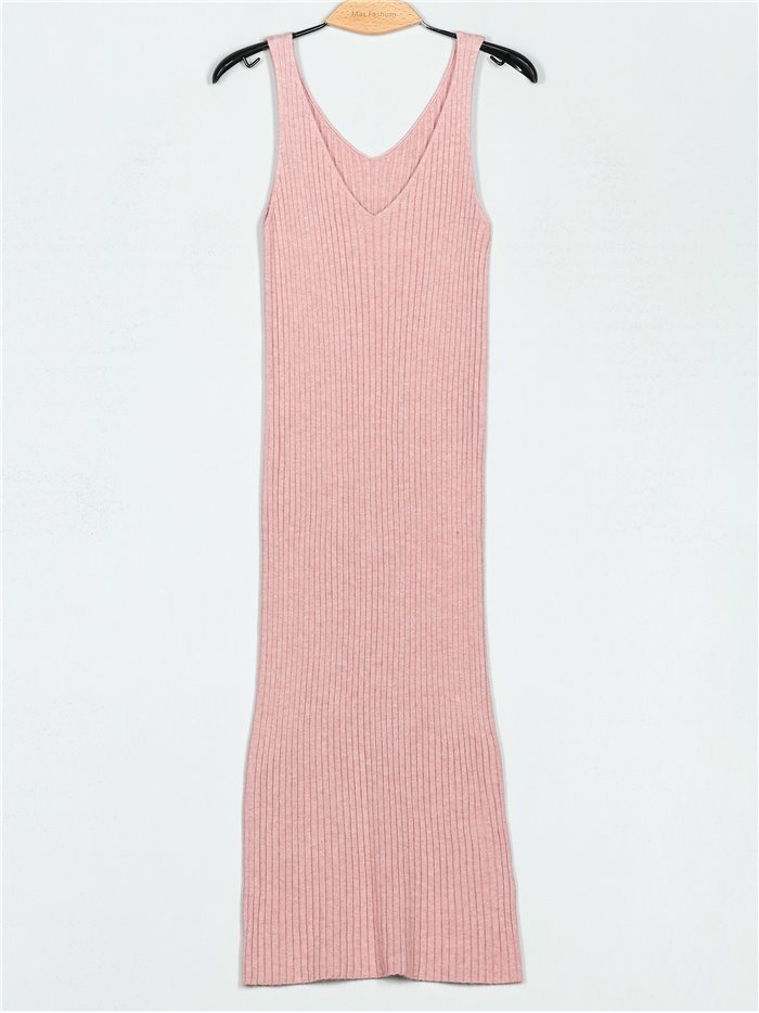 Ribbed knit dress (M/L-L/XL)