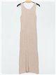 Ribbed knit dress (M/L-L/XL)