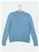 Textured cable-knit sweater (M/L-L/XL)