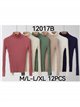 Roll neck ribbed sweater (M/L-L/XL)