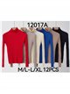 Roll neck ribbed sweater (M/L-L/XL)