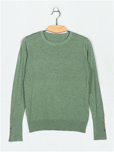 Sweater with buttons (M/L-L/XL)