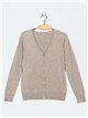 Basic knitted cardigan (M/L-L/XL)