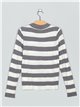 Soft striped cardigan (M/L-XL/XXL)