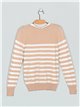 Striped knit cardigan (M/L-XL/XXL)