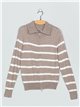 Soft striped cardigan (M/L-XL/XXL)