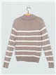 Soft striped cardigan (M/L-XL/XXL)