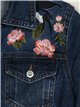 Embroidered denim jacket azul (S-XXL)