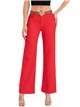 Belted straight jeans rojo (S-XXL)