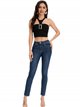 High waist skinny jeans azul (S-XXL)