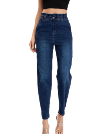 Paperbag jeans azul (S-XXL)