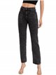 High waist jeans negro (S-XXL)