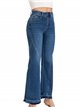 High waist flare jeans azul (XS-XL)