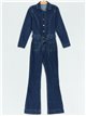 Denim Jumpsuit with buttons azul (S-M-L-XL)