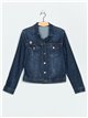 Ripped denim jacket azul (S-XXL)