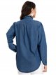 Denim shirt with ruffle azul (S-XXL)