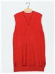 Oversized knit waistcoat (M/L-L/XL)