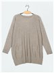 Oversized sweater with pockets (M/L-L/XL)