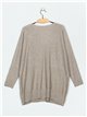 Oversized sweater with pockets (M/L-L/XL)