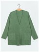 Knitted cardigan (M/L-L/XL)