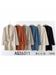 Knit cardigan with fringing (M/L-L/XL)