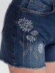 Short denim bordado azul (S-XXL)