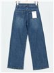 Straight jeans with rhinestone azul (XS-XXL)