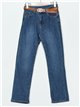 Belted jeans azul (36-46)