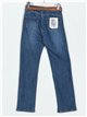 Jeans cinturón azul (36-46)