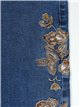 Embroidered floral jeans azul (S-XXL)