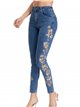 Embroidered floral jeans azul (S-XXL)