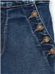 Jeans botones azul (S-XXL)