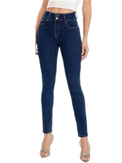 Jeans skinny azul (XS-XL)