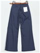 Belted straight jeans azul (S-XXL)