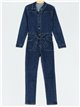 Denim Jumpsuit with buttons azul (XS-XL)