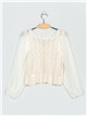 Crochet blouse (M/-XL/2XL)