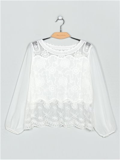 Embroidered blouse (M/-XL/2XL)