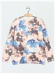 Oversized floral sweater (S/M-L/XL)