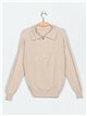 Collared sweater (S/M-L/XL)