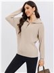 Collared sweater (S/M-L/XL)