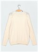 Textured soft knit cardigan (S/M-L/XL)